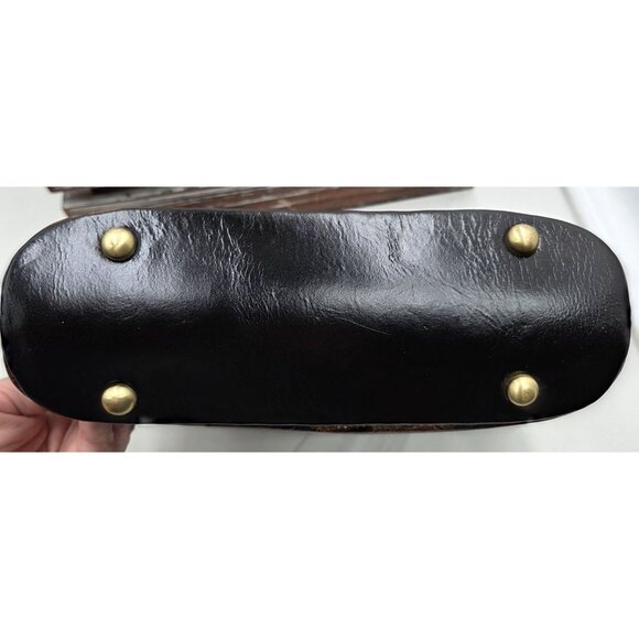 Patricia Nash Animal Abstract 10th Anniversary Edition Leather Crossbody Bag - Picture 14 of 16